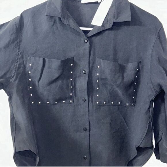 Zara Kids Girls Black Button Down
Shirt(Size 10Yrs) - Picture 4 of 6